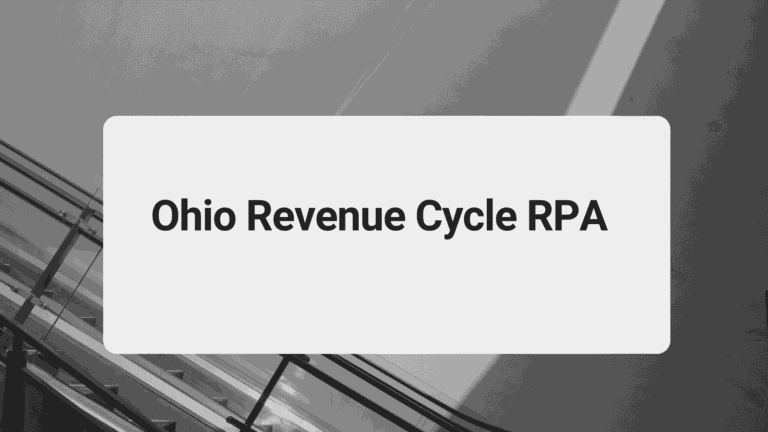 Ohio Revenue Cycle RPA