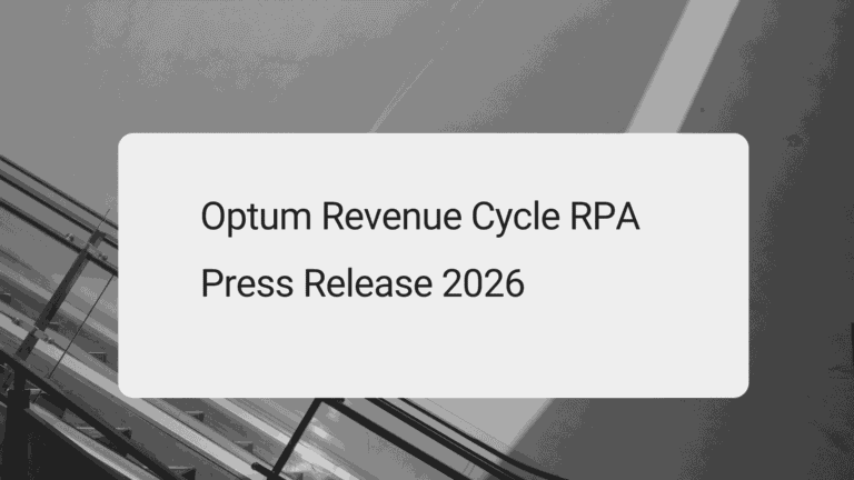 Uva Health Rcm Rpa Press Release