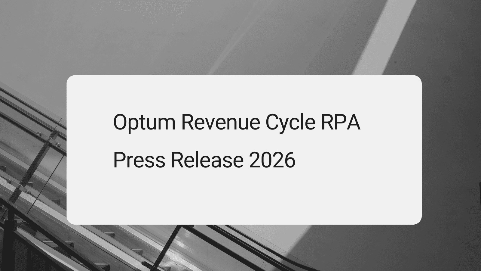 Uva Health Rcm Rpa Press Release